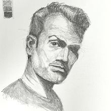 My project in Artistic Portrait Drawing: Capture Authentic Expressions course. Traditional illustration, Fine Arts, Sketching, Pencil Drawing, Drawing, Portrait Drawing, Realistic Drawing, Artistic Drawing, and Figure Drawing project by robyn2022 - 12.31.2021