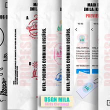 LOGO DESIGN [MILA: KIDS CLOTHING] . % Fernando Morando tarafından hazırlanan Tasarım, Sos, al Med, a, Ve Logo Tasarımı projesi - 11.10.2021