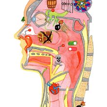 aisthesis - COVID 19 (2022). Un progetto di Illustrazione tradizionale, Belle arti, Pittura, Disegno e Pittura ad acquerello di Ana Carolina Diniz - 28.01.2022