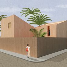 Mi Proyecto del curso: Representación gráfica de proyectos arquitectónicos. Un projet de Architecture, Design graphique, Architecture d'intérieur, Design d'intérieur, Pa, sagisme, Collage, Architecture numérique et Illustration architecturale de Celeste Daniela Gómez Hernández - 23.01.2022