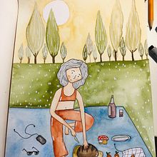Il mio progetto del corso: Creazione di personaggi col disegno di osservazione. Projekt z dziedziny Trad, c, jna ilustracja, Projektowanie postaci,  R, sunek i Sketchbook użytkownika giulia_clerici_1 - 30.01.2022