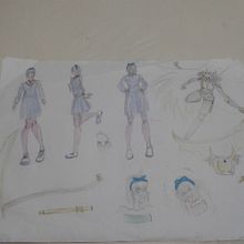 Mi Proyecto del curso: Dibujo de personajes manga desde cero. Projekt z dziedziny Trad, c, jna ilustracja, Projektowanie postaci, Komiks, R, sunek ołówkiem,  R, sunek i Manga użytkownika mimirubenlucho - 30.01.2022