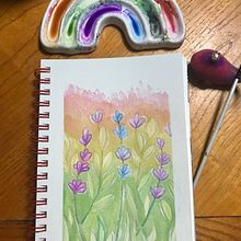 Mi Proyecto del curso: Técnicas de acuarela en negativo para ilustración botánica. Projekt z dziedziny Trad, c, jna ilustracja, Malowanie akwarelą, R i sunek botaniczn użytkownika Nic Sanchez - 31.01.2022