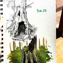 Mi Proyecto del curso: Sketching diario como inspiración creativa. Projekt z dziedziny Trad, c, jna ilustracja, Sketching, Kreat, wność,  R, sunek i Sketchbook użytkownika nicolalher - 31.01.2022