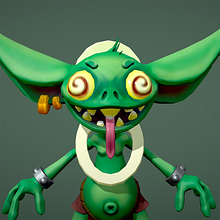 Stinky Goblin. Un proyecto de 3D y Diseño de personajes 3D de unicomicrn - 17.01.2021