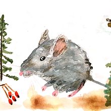 Watercolor drawings. Pintura projeto de Anita - 31.01.2022
