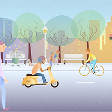 Sobrio - Motion design & character animation. Motion Graphics, Traditional illustration, Animation, Art Direction, Character Design, Character Animation, Vector Illustration, 2D Animation, Digital Illustration, Audiovisual Post-production, and Animated Illustration project by Morgane - 01.31.2022