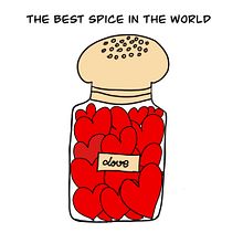 The best spice in the world . % Joanna Ogrodnik tarafından hazırlanan Vektör İllüstras, Ve onu projesi - 01.31.2022