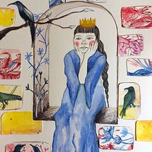 Introduction to Children’s Illustration project: The Paperbag Princess by Robert Munsch. Un progetto di Illustrazione tradizionale, Belle arti, Pittura, Disegno a matita, Disegno, Pittura ad acquerello, Illustrazione infantile e Narrativa di taliapeckel - 25.01.2022