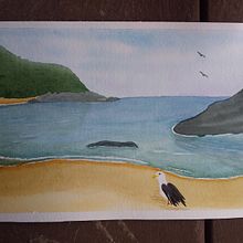 Meu projeto do curso: Paisagens atmosféricas em aquarela Ein Projekt aus dem Bereich Bildende Künste, Malerei und Aquarellmalerei von sbvelten - 31.01.2022