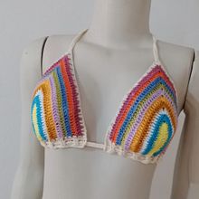 Sutiã colorido de croche Ein Projekt aus dem Bereich Crochet, H, werk und DIY von Marileni Tonini - 29.01.2022