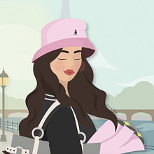 Une journée Parisienne. Un progetto di Illustrazione tradizionale e Design di Manon Gregoire - 27.12.2021