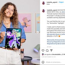 Mi Proyecto del curso: Creación de personajes femeninos estilo cartoon con Procreate. Traditional illustration, Digital Illustration, and Digital Drawing project by Laura Rebaza - 01.29.2022