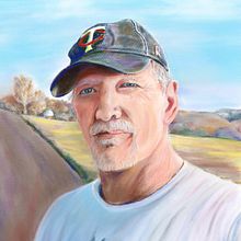 Portrait of Chris. Un progetto di Illustrazione tradizionale di Annie Kuhn - 01.02.2022