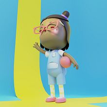 Mi Proyecto del curso: Creación de personajes kawaii en 3D con Blender . Traditional illustration, Character Design, Digital Illustration, 3D Modeling, and Manga project by Samuel Bermudez Villasmil - 01.24.2022