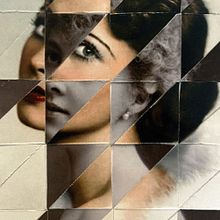 Mój projekt z kursu: Kolaż geometryczny bez znieczulenia. Een project van  Beeldende kunst, Collage y Papercraft van Justyna Jezierska - 01.02.2022