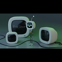 Mi Proyecto del curso: Introducción al diseño y modelado 3D con Blender. Motion Graphics, Character Design, Product Design, and 3D Modeling project by Rocío Salazar - 02.01.2022