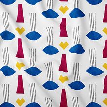 Hand Printed Patterns. Traditional illustration, Accessor, Design, Costume Design, Pattern Design, Fashion Design, Printing, and Textile Printing project by Anna - 02.01.2022