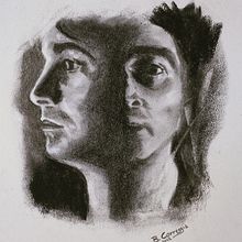 Il mio progetto del corso: Ritratto artistico al carboncino: creare atmosfere. Projekt z dziedziny Trad, c, jna ilustracja,  Sztuki piękne,  R, sunek, Portret, R, sunek realist, czn,  R, sunek art, st i czn użytkownika Bruno Correggia - 01.02.2022