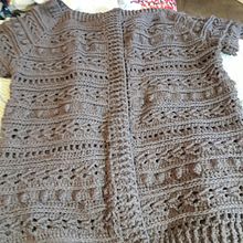 Mi Proyecto del curso:  Top-down: prendas a crochet de una sola pieza. Un projet de St, lisme, Art textile, DIY, Crochet , et Design textile de Laura Boni - 01.02.2022