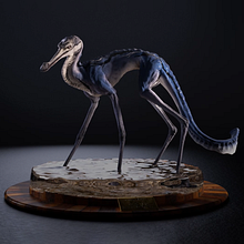 My project in 3D Creature Design with ZBrush and Photoshop course. Projekt z dziedziny  Modelowanie 3D użytkownika Leon Behrens - 01.02.2022