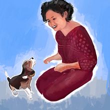 Somewhat expressionist/impressionist portraits. Un progetto di Illustrazione tradizionale di varunrb - 01.02.2022