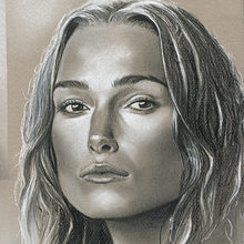 Keira Knightley. Un proyecto de Ilustración tradicional, Bellas Artes, Sketchbook, Dibujo artístico, Dibujo realista, Dibujo de Retrato, Dibujo y Dibujo a lápiz de Jose Luis Rugilo - 01.02.2022