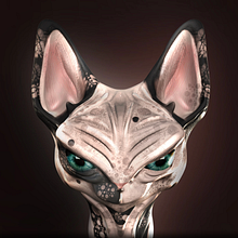 Mi Proyecto del curso: Personajes ilustrados en 3D desde tu iPad. Un projet de Illustration traditionnelle, 3D, Conception de personnages, Illustration numérique, Modélisation 3D, Conception de personnages 3D , et Peinture numérique de Juli Rodríguez - 01.02.2022