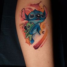Mi Proyecto del curso: Técnicas de color para tatuajes. Projekt z dziedziny Trad, c, jna ilustracja,  R, sunek, Ilustracja c, frowa, Projektowanie tatuaż, R, sunek c i frow użytkownika Erian Canelón Delgado - 27.01.2022