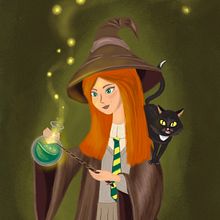 My project in Fantastical Illustrations with Procreate course. Un projet de Illustration traditionnelle, Illustration numérique , et Dessin numérique de irina_dufaud - 02.02.2022