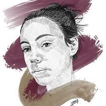 Mi Proyecto del curso: Retrato moderno con Procreate: estiliza a tu protagonista. Traditional illustration, Digital Illustration, and Digital Drawing project by juanjoplage - 02.02.2022