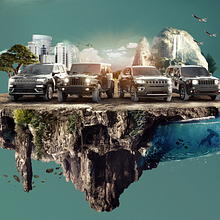 Jeep. Photo Retouching, Advertising, Design, Br, ing & Identit project by Gitanos - 02.02.2022
