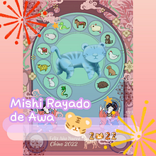 Mishi rayado de awa (Año Nuevo Chino 2022). Traditional illustration, and Drawing project by Daniela Puc Ramírez - 01.12.2022