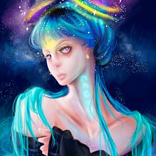 Mi Proyecto del curso: Retratos digitales de fantasía con Photoshop. Un progetto di Illustrazione tradizionale, Disegno, Illustrazione digitale, Disegno di ritratti, Disegno digitale e Pittura digitale di _eli_ - 03.02.2022