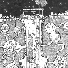 The Secret of Rain Drops / The Story of Nujoud  Ein Projekt aus dem Bereich Traditionelle Illustration, Animation, Stor und telling von Dima Nachawi - 13.03.2018