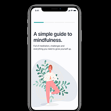 App de meditación y ejercicio. UX / UI, Mobile Design, App Design, and Digital Product Design project by Lucia Cornet Gutierrez - 02.25.2022