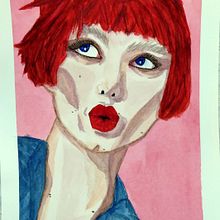 Mi Proyecto del curso: Retrato ilustrado en acuarela Ein Projekt aus dem Bereich Traditionelle Illustration, Bildende Künste, Malerei, Zeichnung, Aquarellmalerei, Porträtzeichnung und Artistische Zeichnung von Verónica Molto García - 03.02.2022