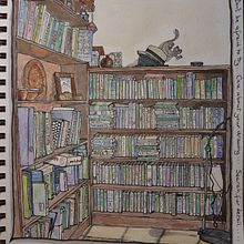 An older woman learning to draw. . Lukisan, Dan Membuat sketsa proyek oleh Hilary Gibbons - 02.03.2022