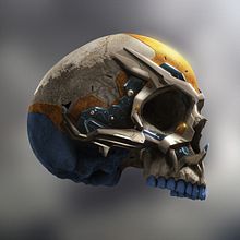 Tactical Skull. Un proyecto de Ilustración tradicional, Concept Art y Diseño de personajes de Carles Marsal - 03.02.2022