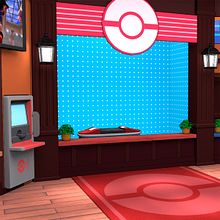 Pokémon Center. Un progetto di 3D, Progettazione dello spazio e Modellazione 3D di dannyruiz8 - 28.10.2020