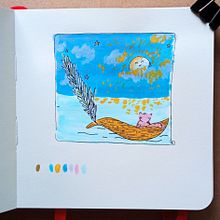 Mi Proyecto del curso: Técnicas para la creación de paletas de color: pinta tu universo personal. Un progetto di Illustrazione tradizionale, Pittura, Disegno, Disegno artistico e Teoria del colore di Beatriz Pérez Peiró - 03.02.2022