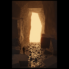 The other side (NFT). Digital Drawing, Design, Traditional illustration, Digital Illustration, Concept Art, Photographic Composition, and Architectural Illustration project by Francesca V. Parisi D. - 11.18.2021