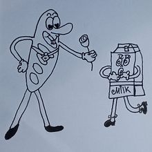 Do curso de Introdução à criação de personagens estilo cartoon. "Amor no café da manhã". Un proyecto de Dibujo de Glaucia Costa - 04.02.2022