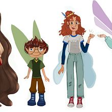 Mi Proyecto del curso: Fábrica de personajes ilustrados. Traditional illustration, Character Design, Digital Illustration, Children's Illustration, and Narrative project by Mikaela Fraga - 02.04.2022