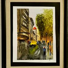 Francisco Zavala: Paisajes urbanos en acuarela Ein Projekt aus dem Bereich Bildende Künste, Aquarellmalerei und Architektonische Illustration von Paco Zavala - 04.02.2022