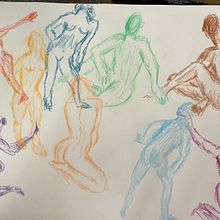 Mein Kursprojekt: Aquarellsketching: Drück deine Ideen aus  Ein Projekt aus dem Bereich Traditionelle Illustration, Skizzenentwurf, Kreativität, Zeichnung, Aquarellmalerei und Sketchbook von Angelika B - 04.02.2022