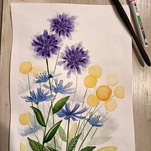Il mio progetto del corso: Acquerelli floreali: entra in sintonia con la natura. Traditional illustration, Painting, Watercolor Painting, and Botanical Illustration project by Chiara Terraneo - 02.04.2022