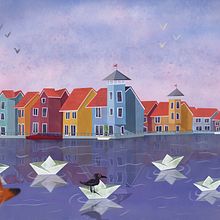 My project in Cinematic Digital Illustration with Photoshop course. Un progetto di Illustrazione tradizionale, Illustrazione digitale e Arte concettuale di marliappels22 - 04.02.2022