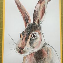 Mijn project van de cursus: Experimentele aquareltechnieken voor beginners. Traditional illustration, Fine Arts, Watercolor Painting, and Naturalistic Illustration project by Els van Leemput - 02.04.2022