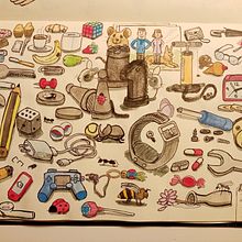 Mi Proyecto del curso: El arte del sketching: transforma tus bocetos en arte. Projekt z dziedziny Trad, c, jna ilustracja, R, sunek ołówkiem,  R, sunek i Sketchbook użytkownika David Fernandez - 25.11.2023